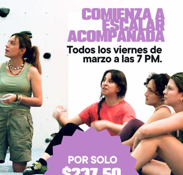 50% OFF Meet-Up Intro a Escalada